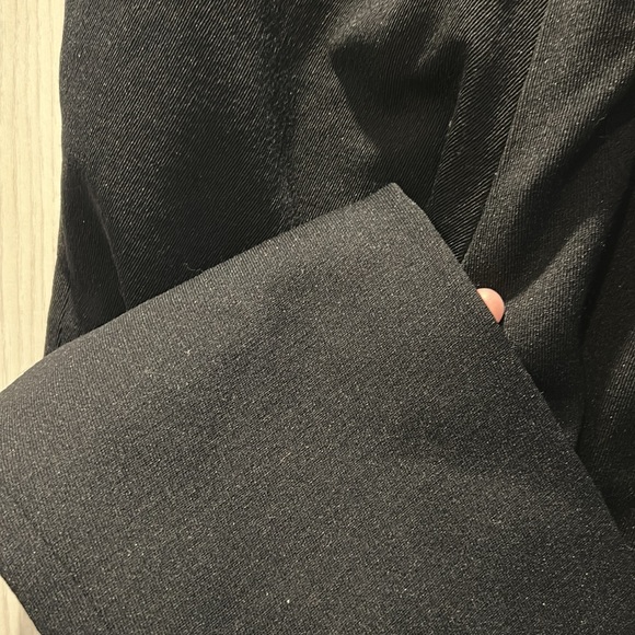 Vintage 80s Black wool blend Ski Snow Pants Small made in Italy size 8 US XS/S - Picture 8 of 12